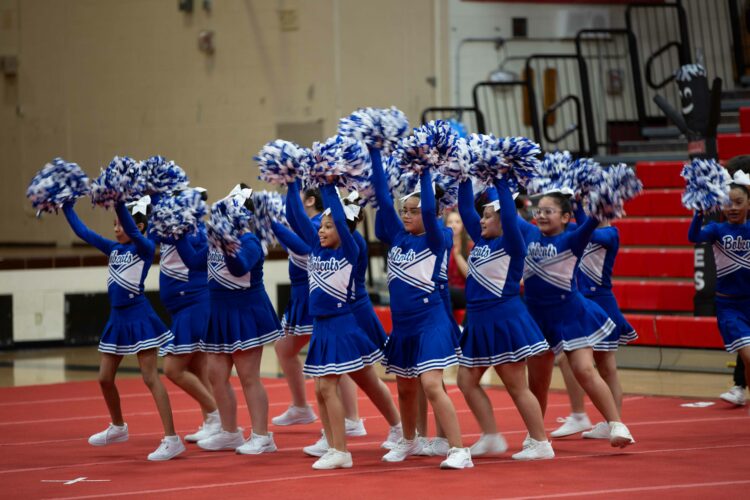 Dietrich Elementary Cheer team