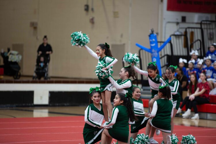 Bardwell Elementary Cheer team