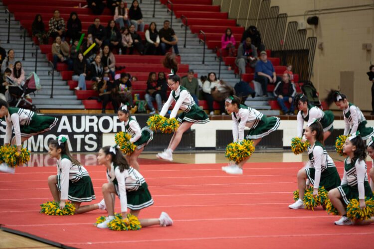 Johnson Elementary Cheer team