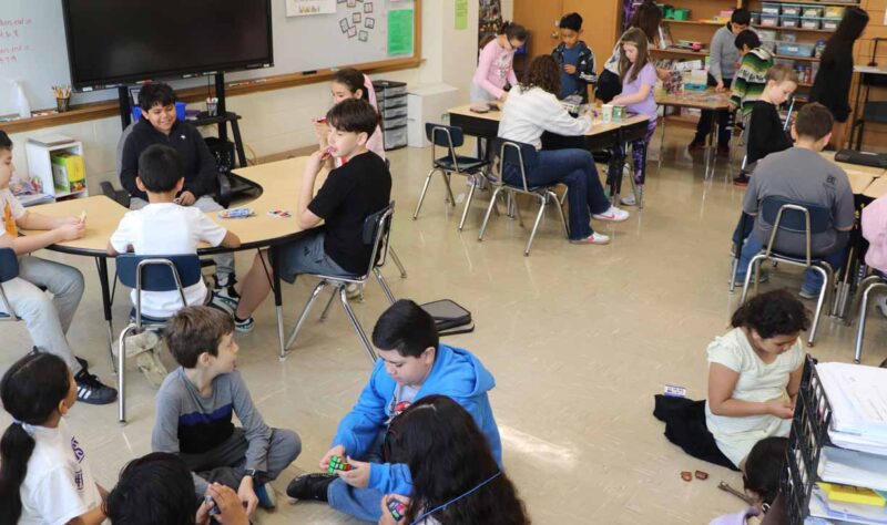 Reading and Math group celebration