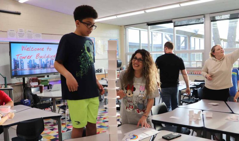 Tower Building STEM Challenge