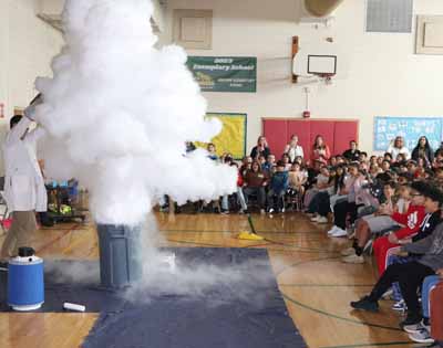 Johnson Jaguars Meet a Real Storm Chaser!