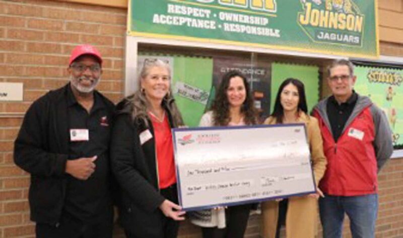 Mr. Savoie won a grant for an artifacts library.