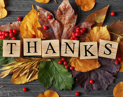 Thanksgiving Spirit Week, November 19-25